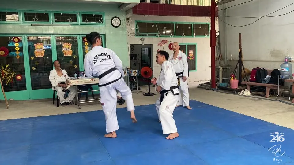Võ sinh đối luyện Taekwon-Do GTF